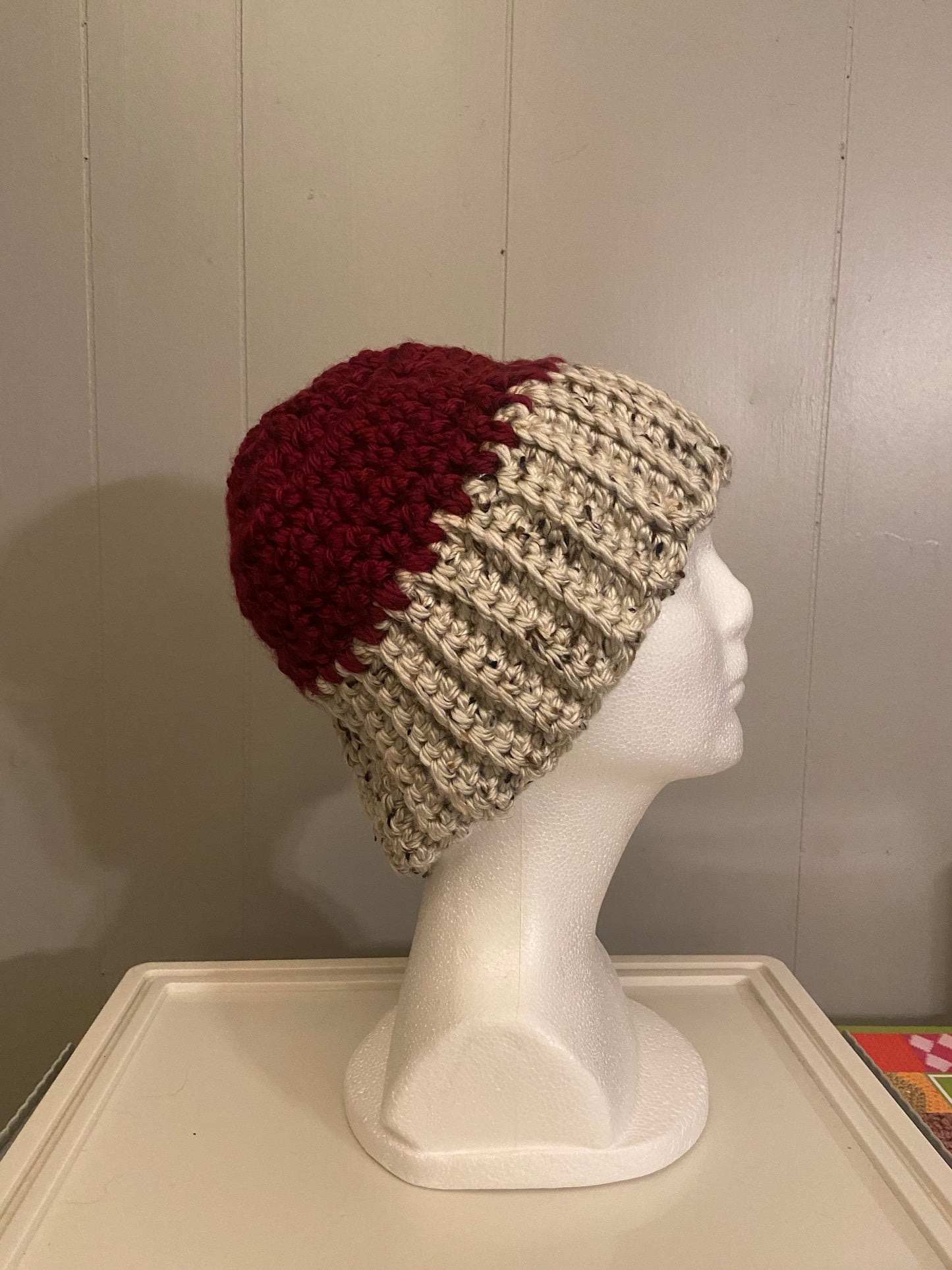 2 Toned winter beanie